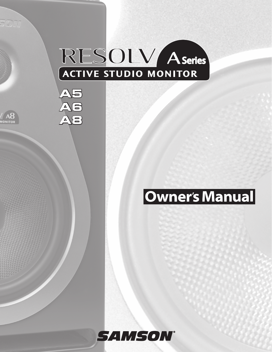Samson Resolv A5 User Manual | 16 pages