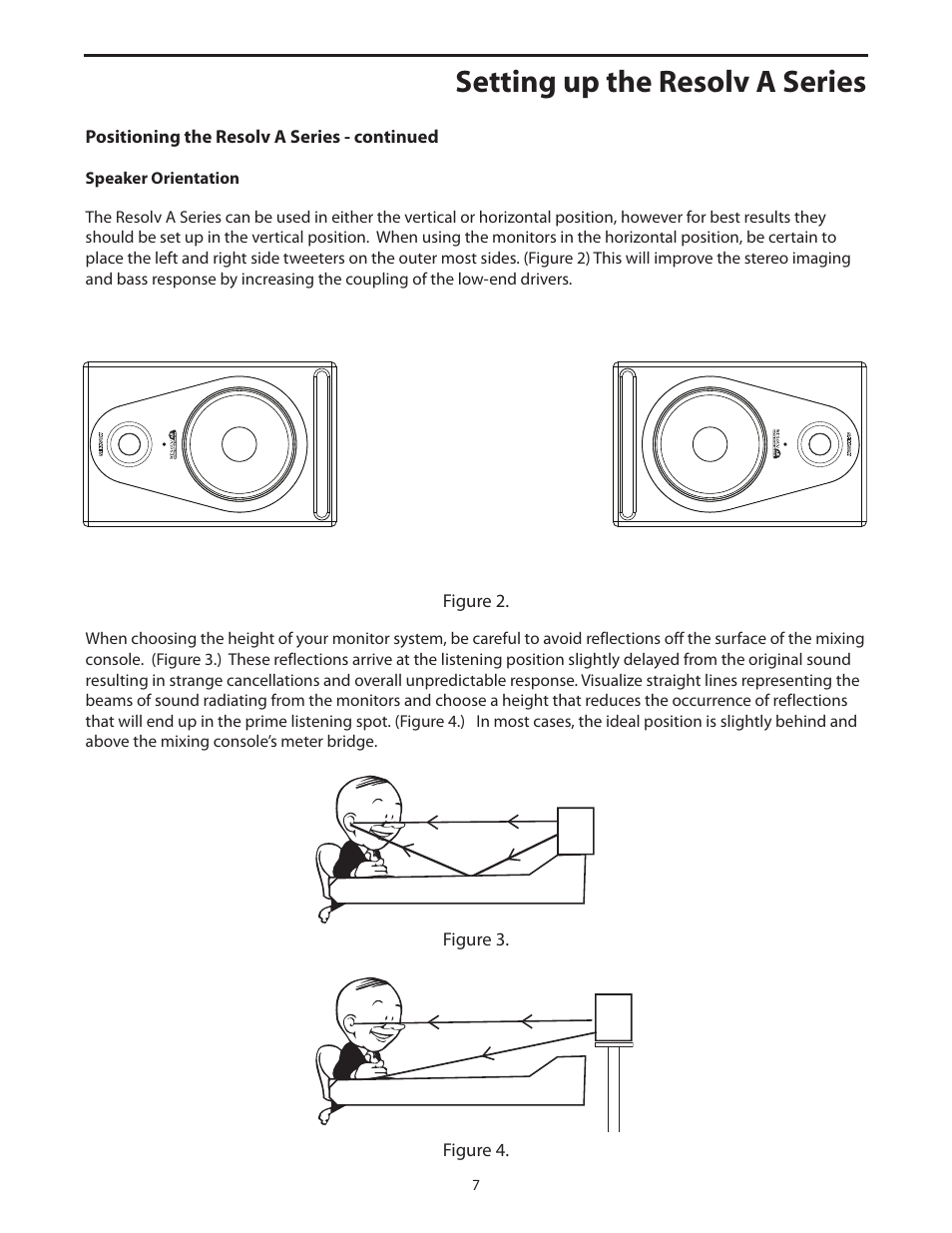 Setting up the resolv a series | Samson Resolv A5 User Manual | Page 9 / 16