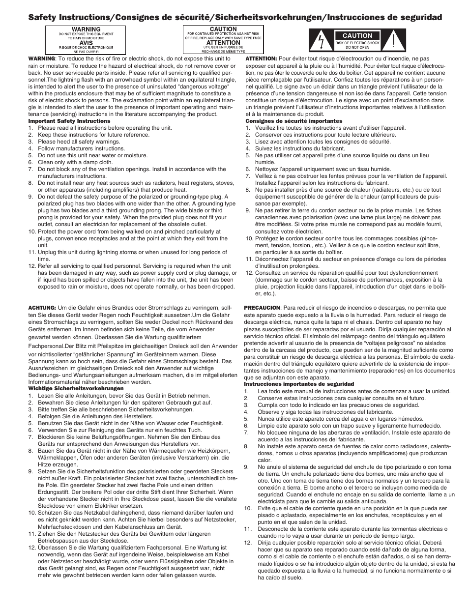 Samson MDR8 User Manual | Page 2 / 24