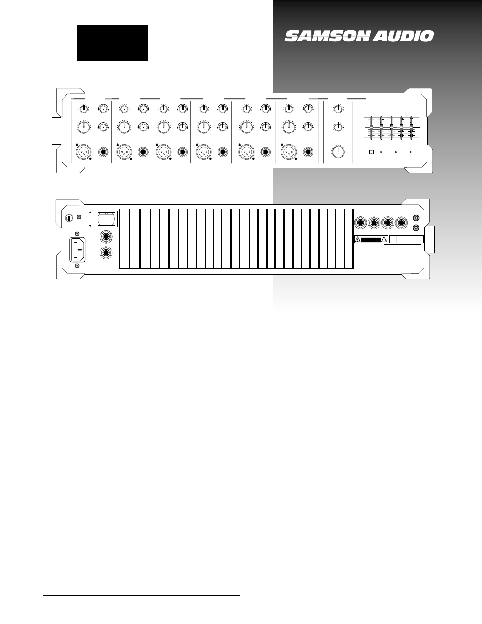 Samson Mixer S62 User Manual | 2 pages