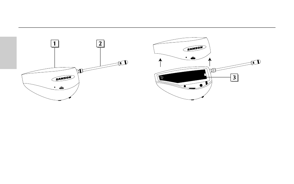Ah1 headset transmitter, Guided tour - ah1 headset transmitter, Samson airline | Samson AH1/QE User Manual | Page 14 / 80