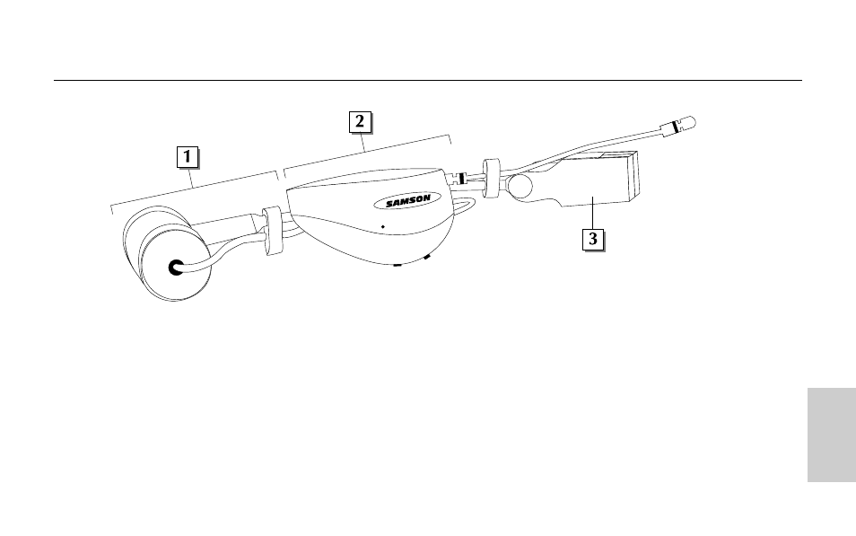 Transmisor ah1 horn microphone, Recorrido guiado – transmisor ah1 horn microphone, Samson airline | Samson AH1/QE User Manual | Page 71 / 80
