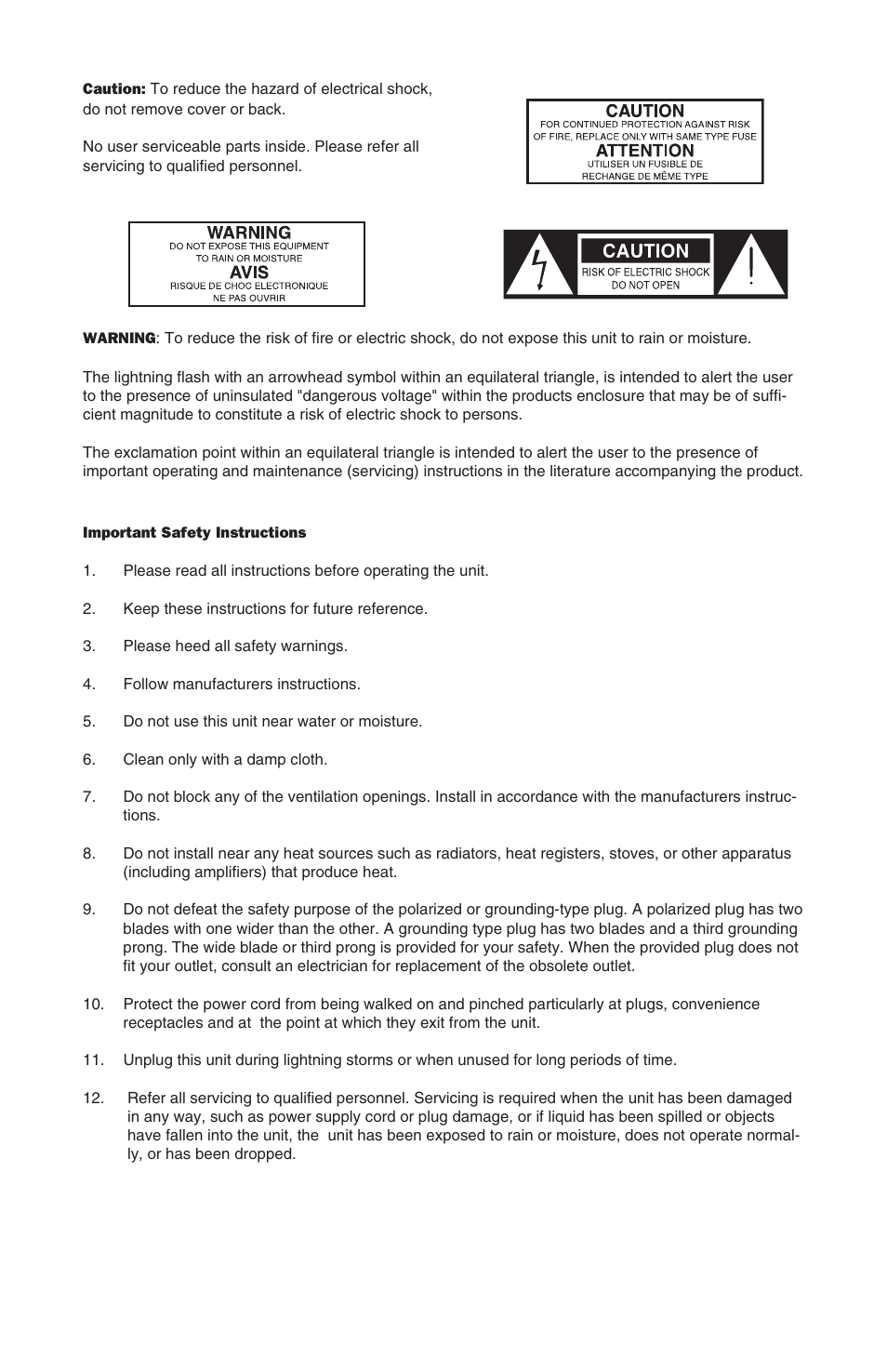 Samson A100 User Manual | Page 2 / 16