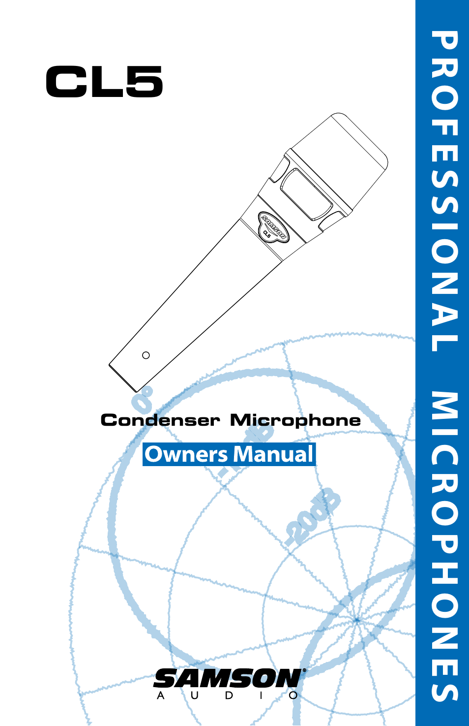 Samson CL5 User Manual | 10 pages