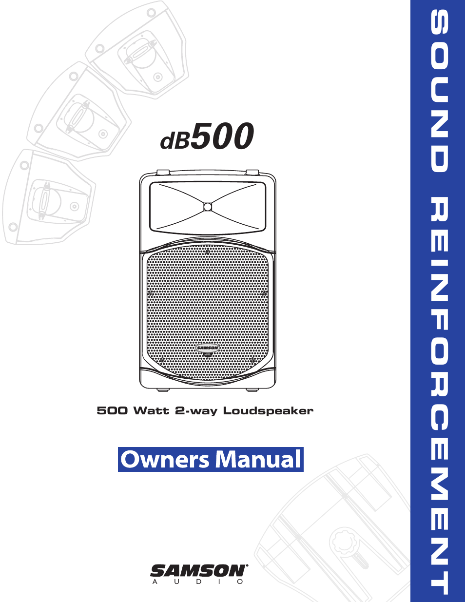 Samson dB500 User Manual | 14 pages