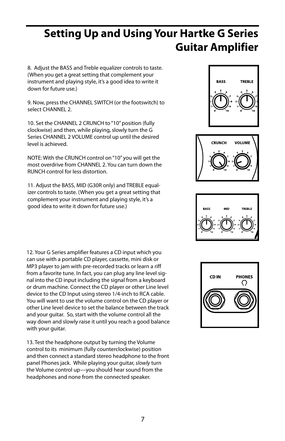 Samson G30R User Manual | Page 9 / 16