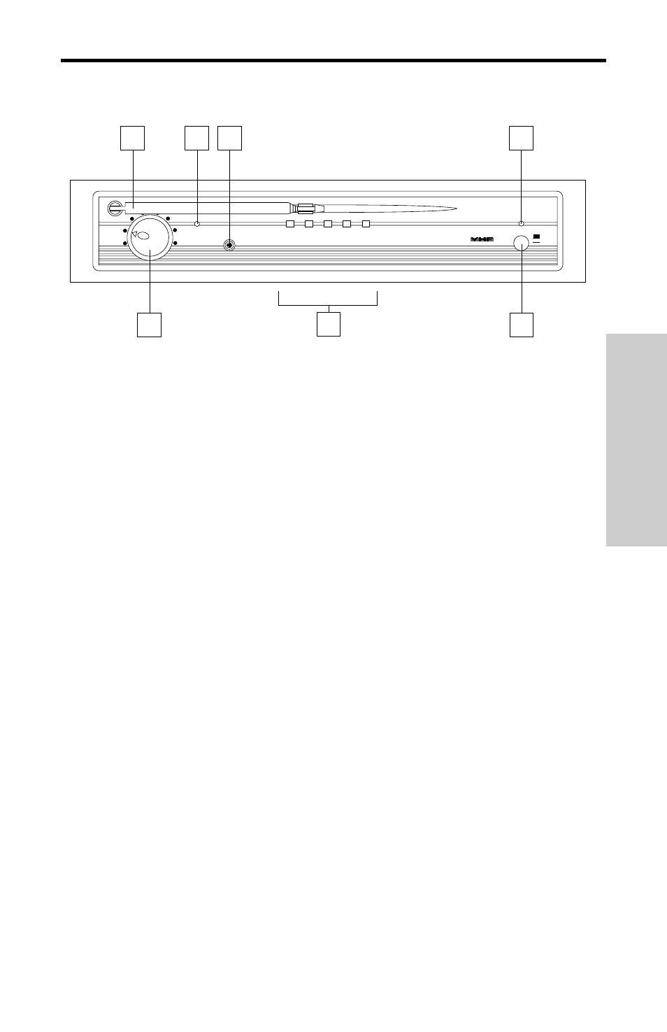 Façade avant du vr3, Tour d'horizon - façade avant du vr3 19, Francais | Tour d'horizon - façade avant du vr3 | Samson VHF Series User Manual | Page 19 / 54