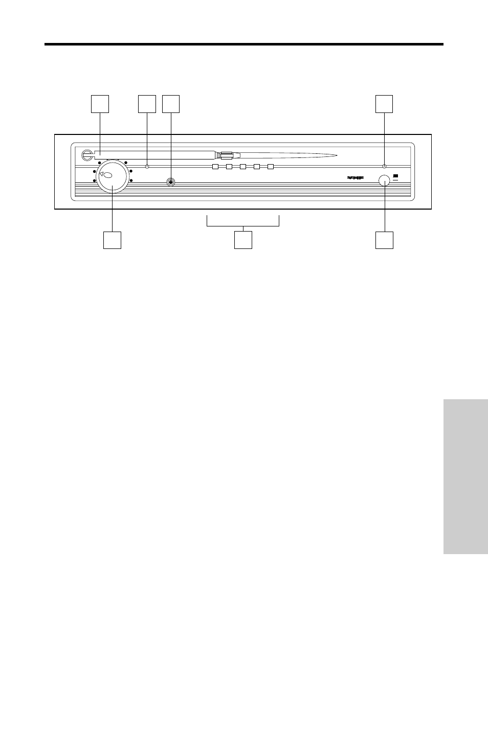 Vr3 vorderseite, Übersicht: vr3 vorderseite 31, Deutsche | Übersicht: vr3 vorderseite | Samson VHF Series User Manual | Page 31 / 54