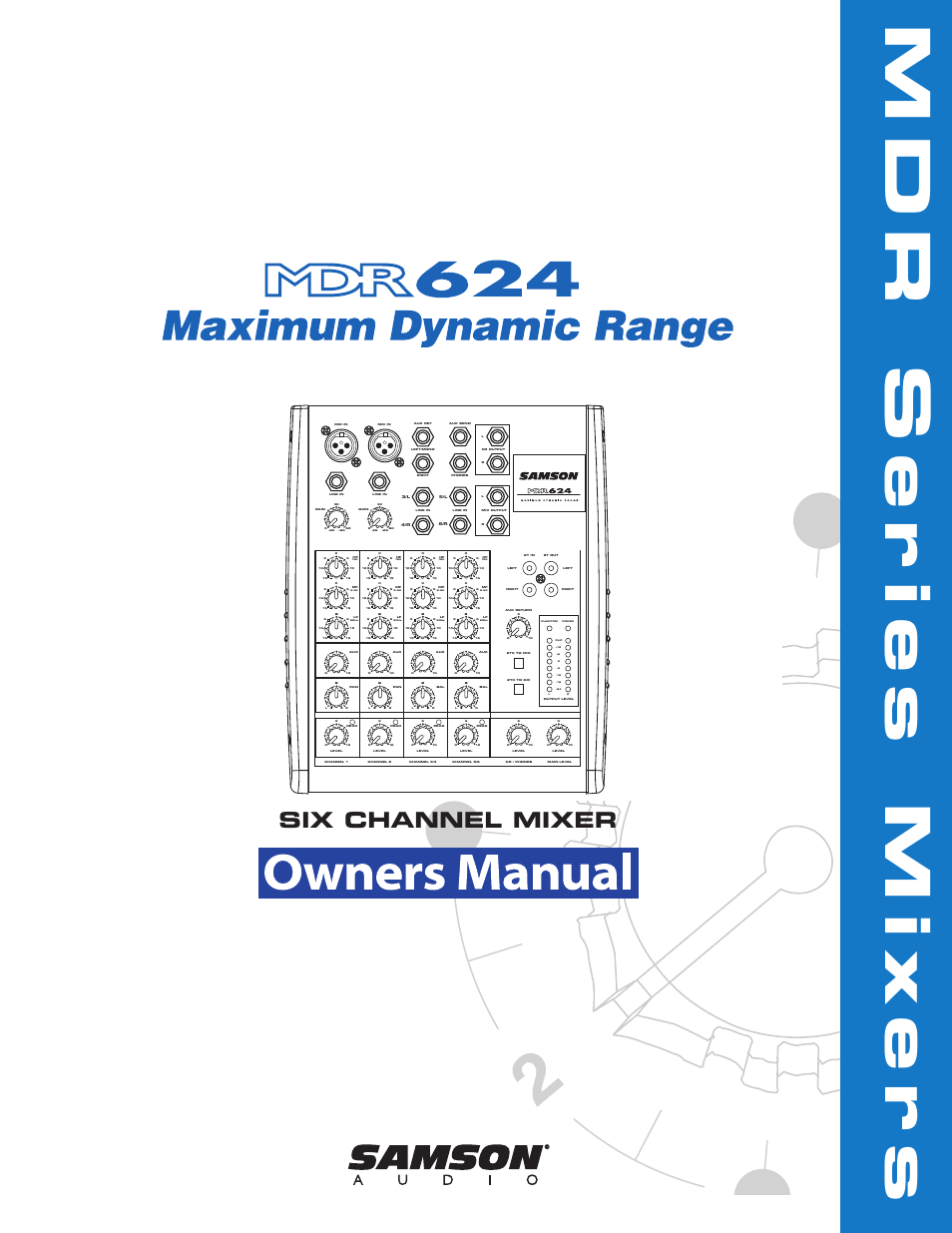 Samson MDR624 User Manual | 24 pages