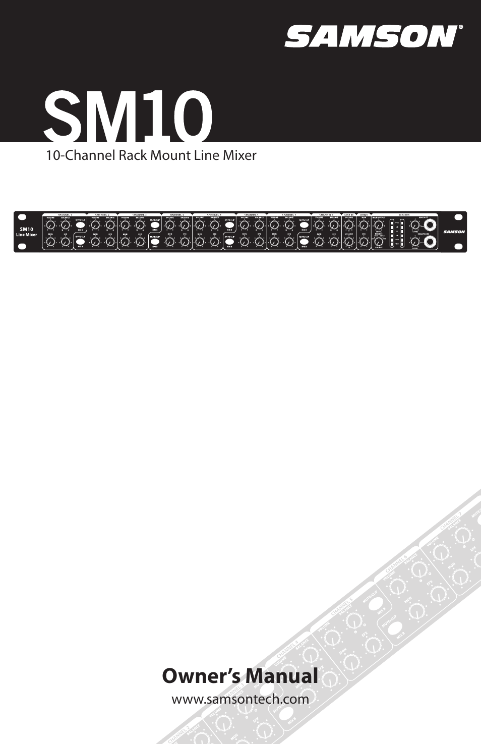 Samson SM10 User Manual | 19 pages