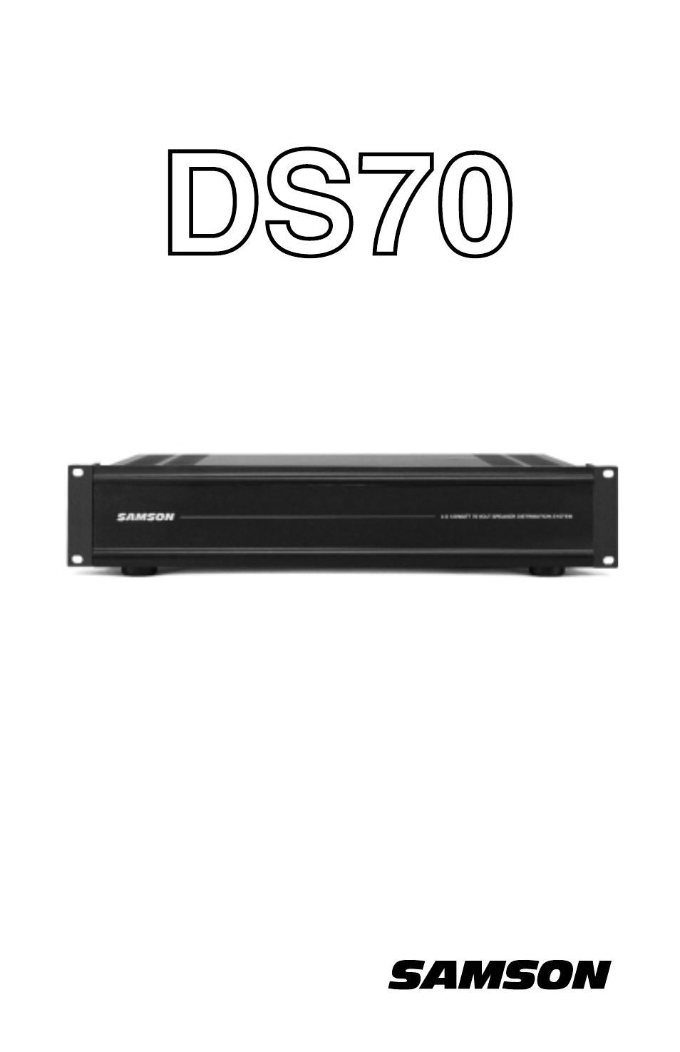 Samson DS70 User Manual | 13 pages