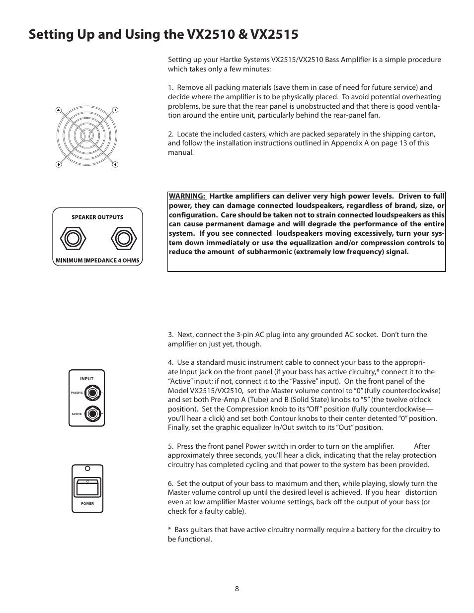 Samson VX2510 User Manual | Page 10 / 20
