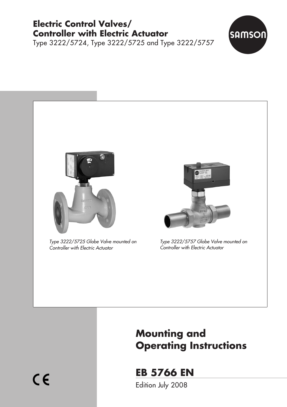 Samson 3222/5757 User Manual | 24 pages
