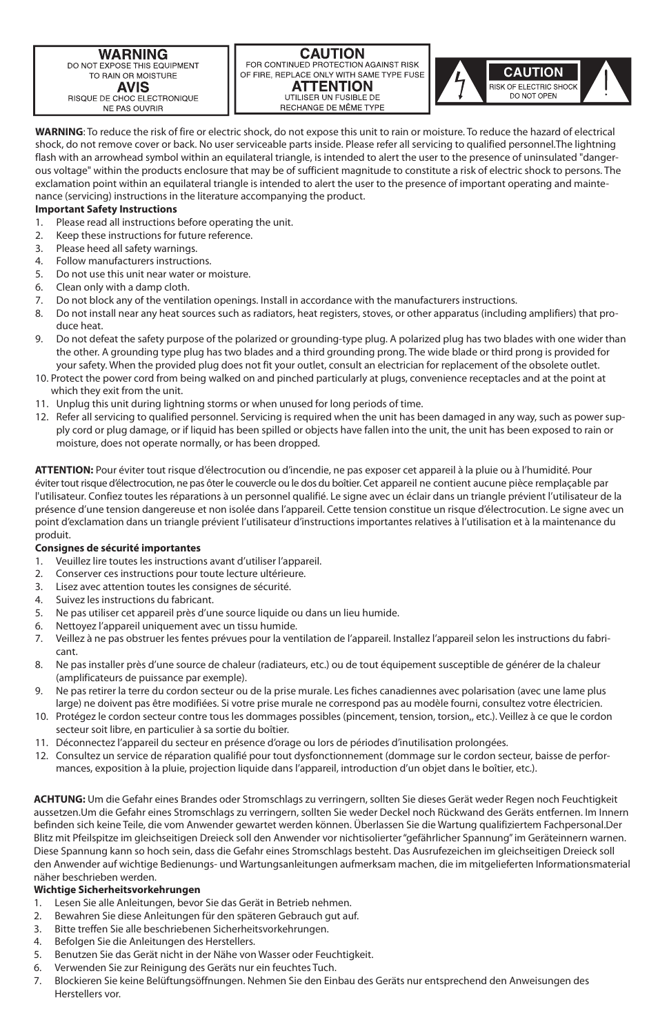 Samson AURO5 User Manual | Page 2 / 62