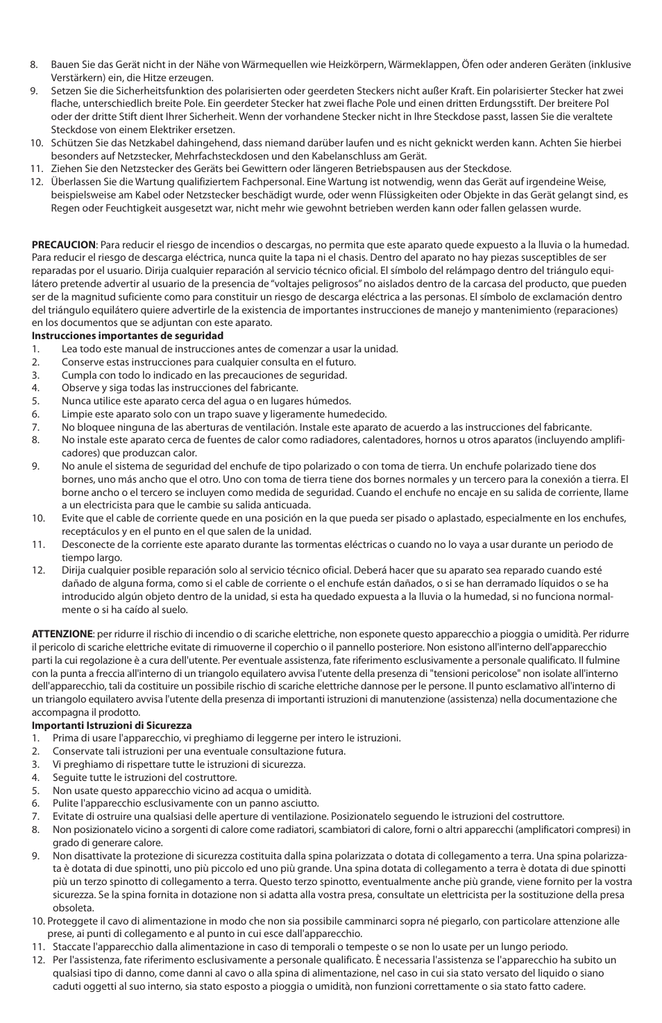 Samson AURO5 User Manual | Page 3 / 62