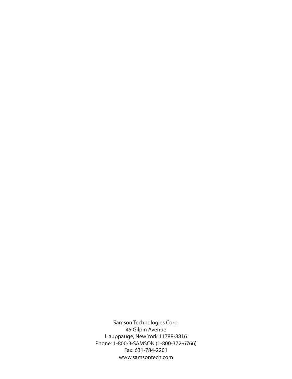 Samson dB1500a User Manual | Page 64 / 64