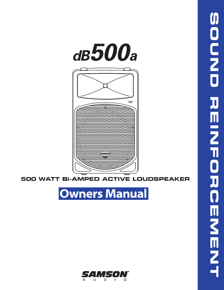 Samson dB500a User Manual | 70 pages