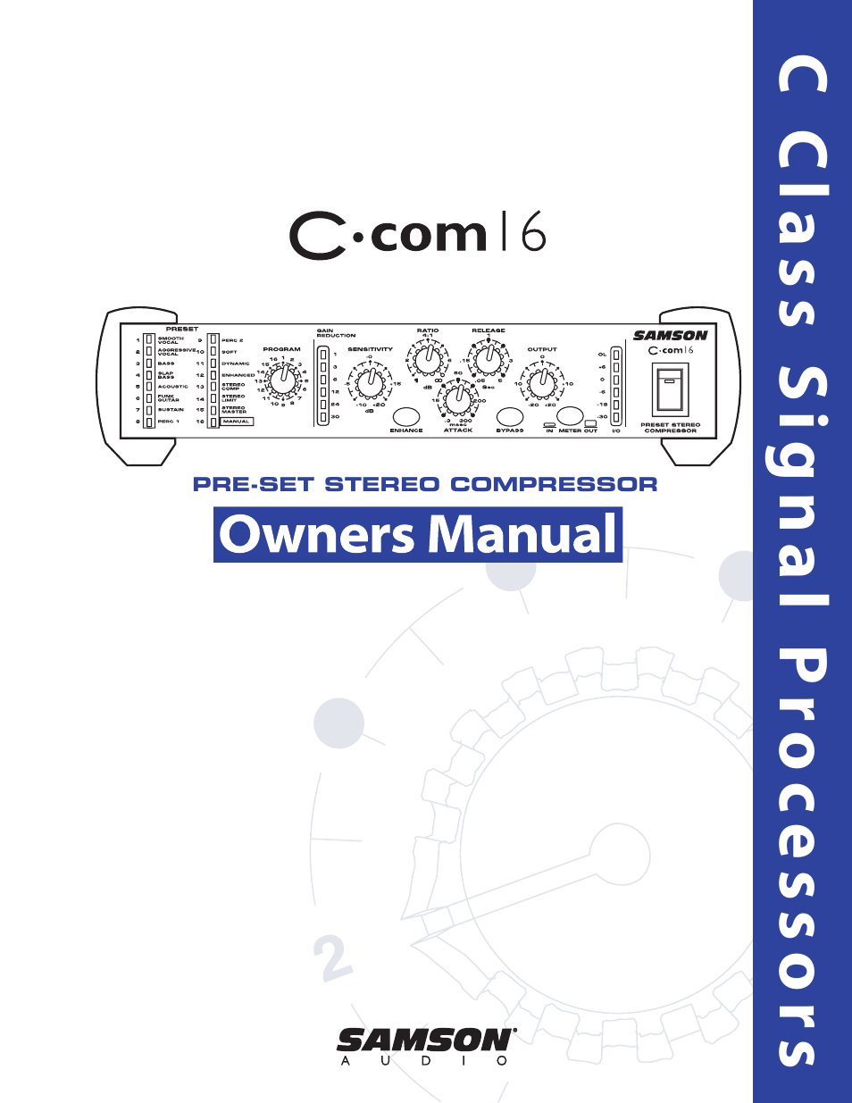 Samson C com 16 User Manual | 84 pages