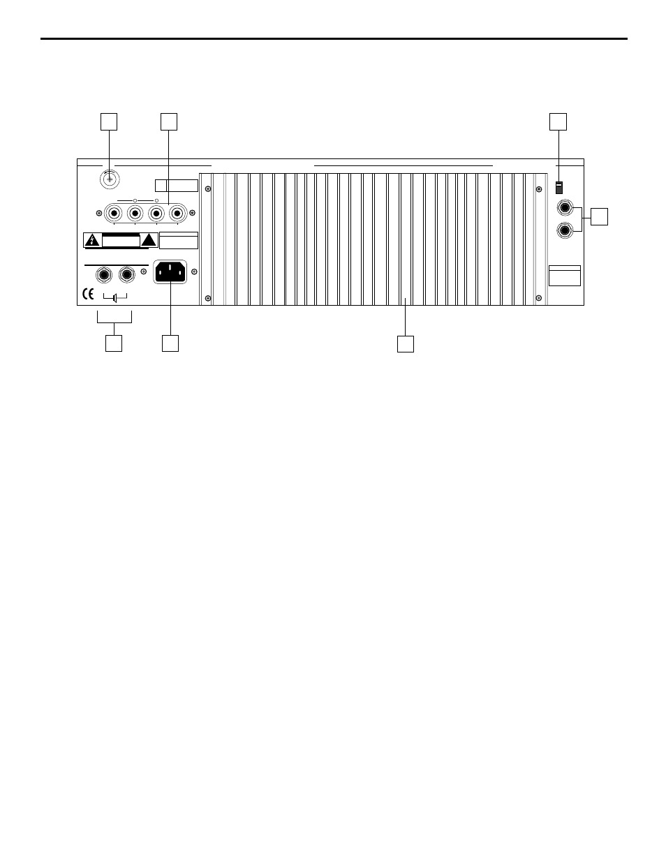 Servo-550 rear panel, Servo-550 rear panel 6, Guided tour - servo-550 rear panel | Samson | Samson 170 User Manual | Page 6 / 16