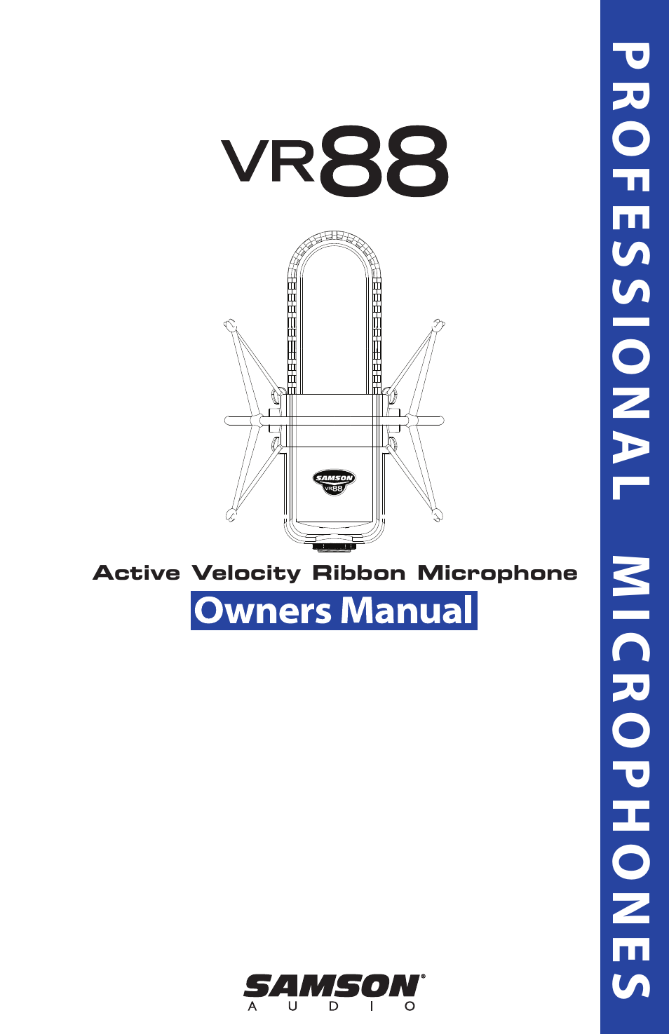 Samson VR88 User Manual | 16 pages