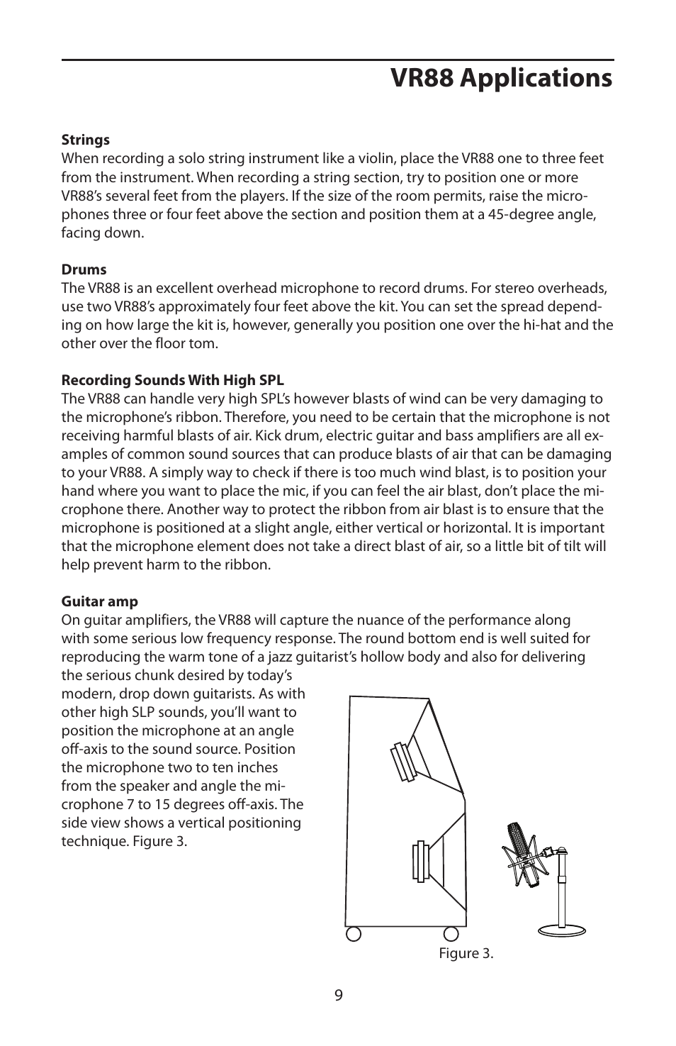 Vr88 applications | Samson VR88 User Manual | Page 11 / 16