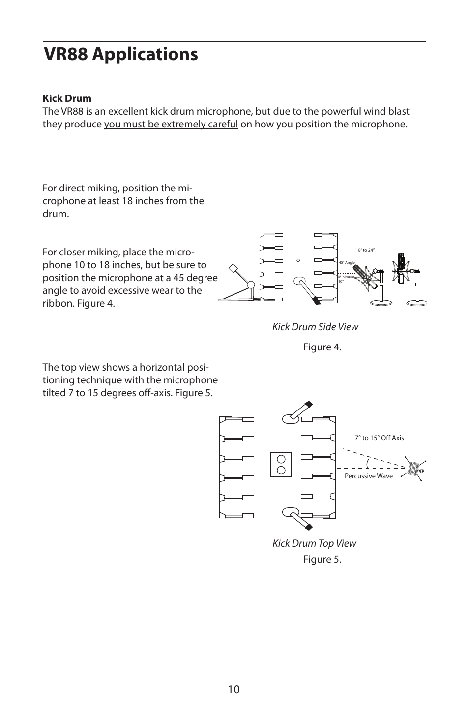 Vr88 applications | Samson VR88 User Manual | Page 12 / 16