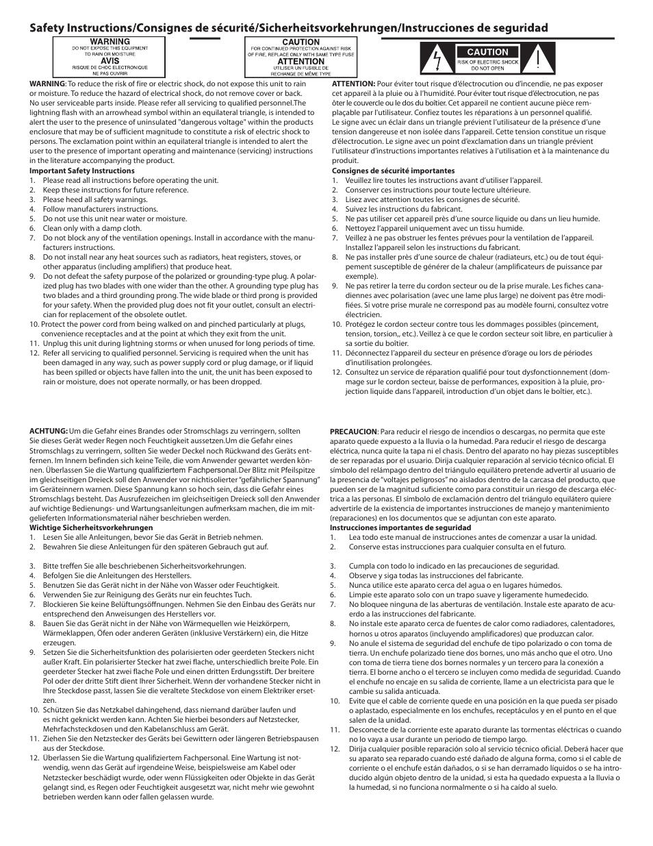 Samson S.zone S Class User Manual | Page 2 / 28