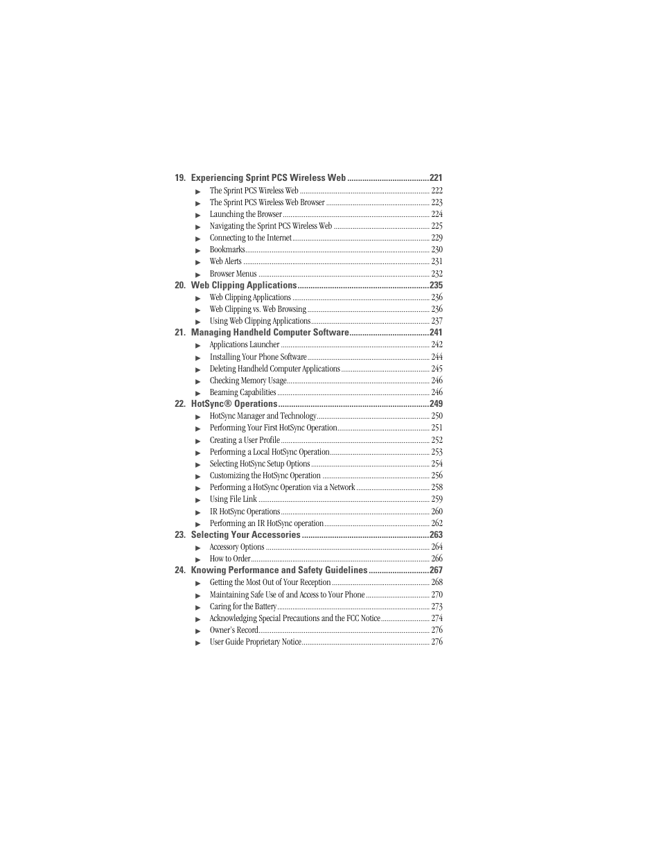 Samsung SPH-I300 User Manual | Page 10 / 313