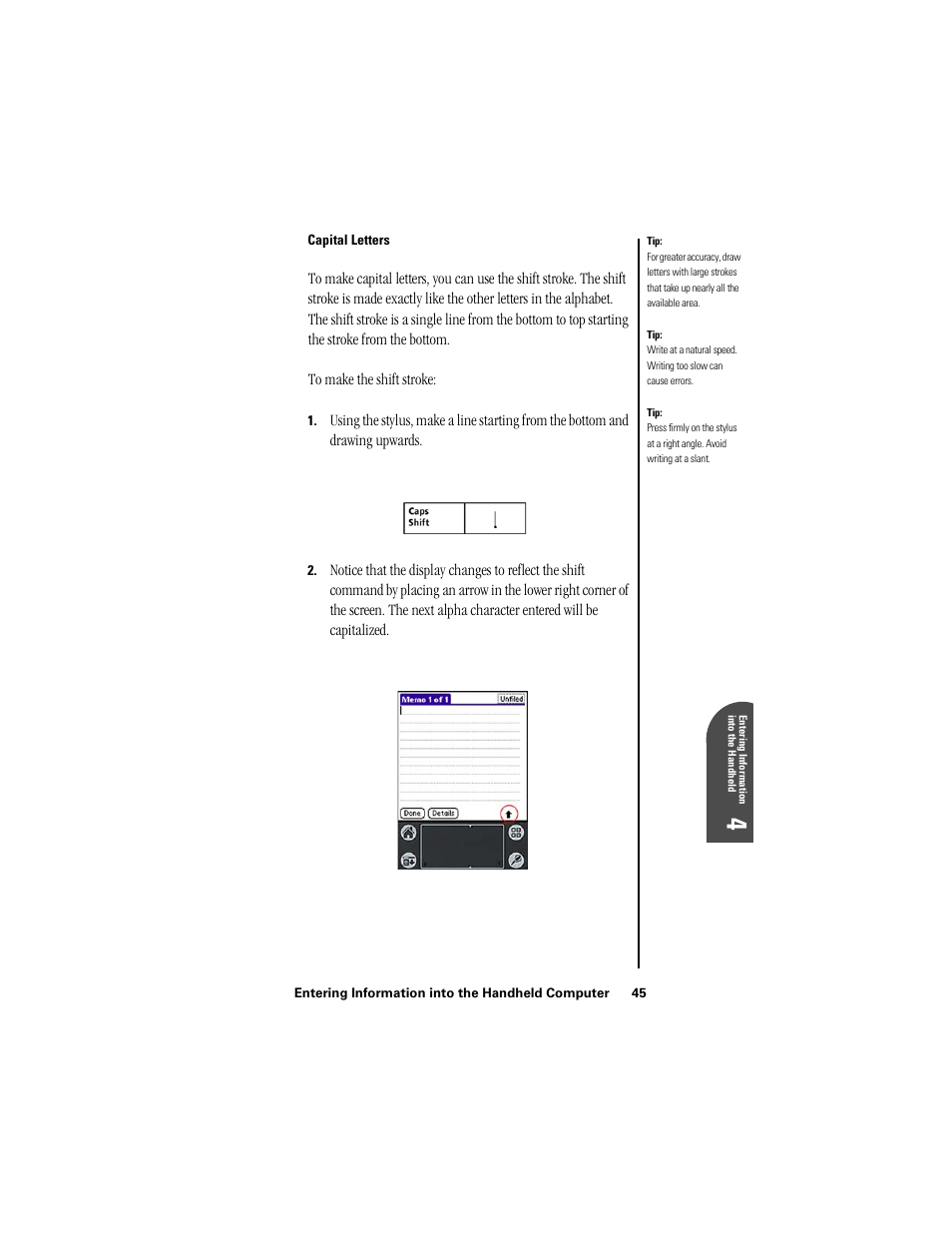 Capital letters, En 4 | Samsung SPH-I300 User Manual | Page 48 / 313
