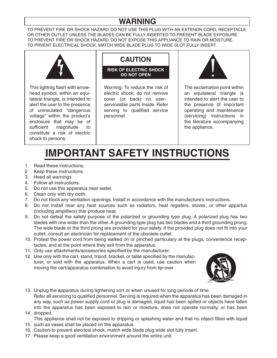 Samson POWER AMPLIFERS SZ1120 User Manual | Page 2 / 20