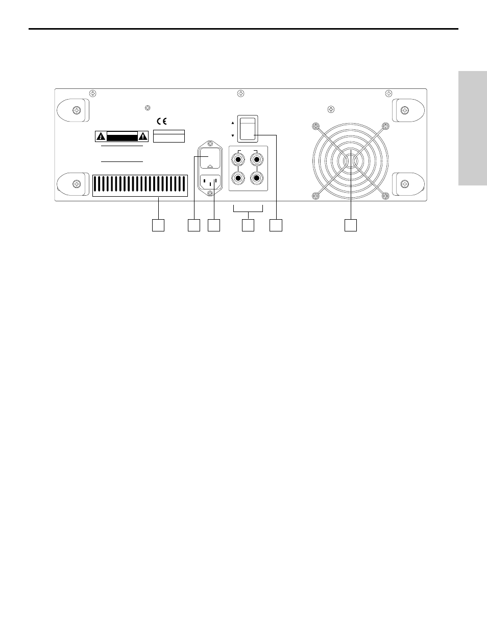 Rear panel, Rear panel 11, Guided tour - rear panel | English, Samson | Samson TM300 User Manual | Page 11 / 58