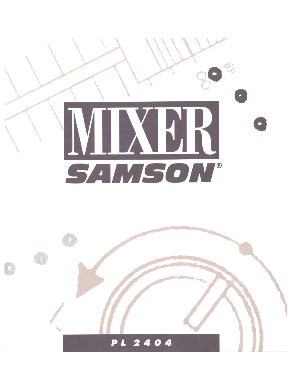 Samson PL2404 User Manual | 31 pages