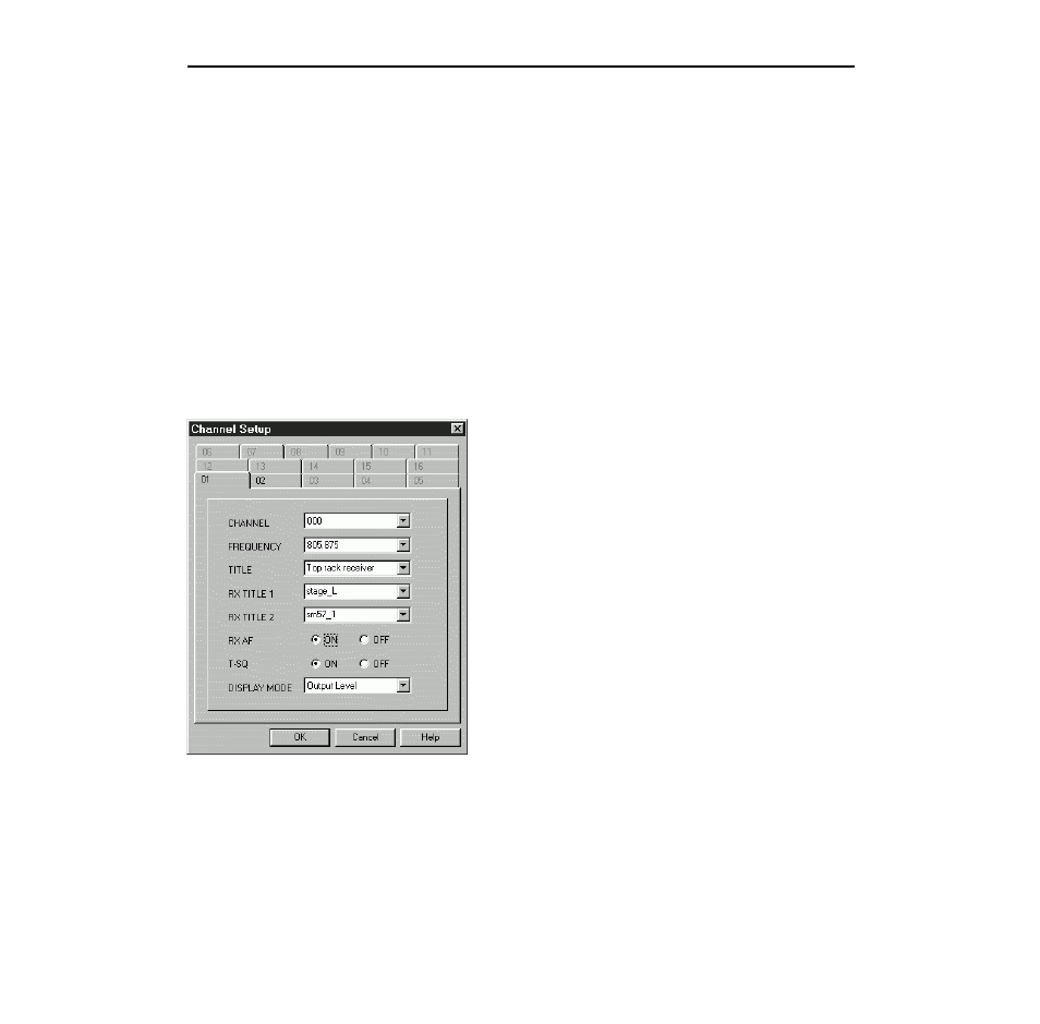 Monitor mode, Status display, Monitor mode 10 | Samson WSM Wireless System Manager for Windows 95 User Manual | Page 12 / 19