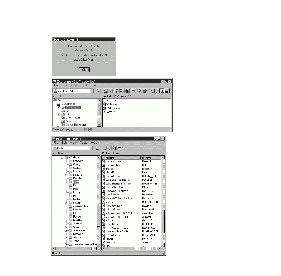 Software installation | Samson WSM Wireless System Manager for Windows 95 User Manual | Page 8 / 19