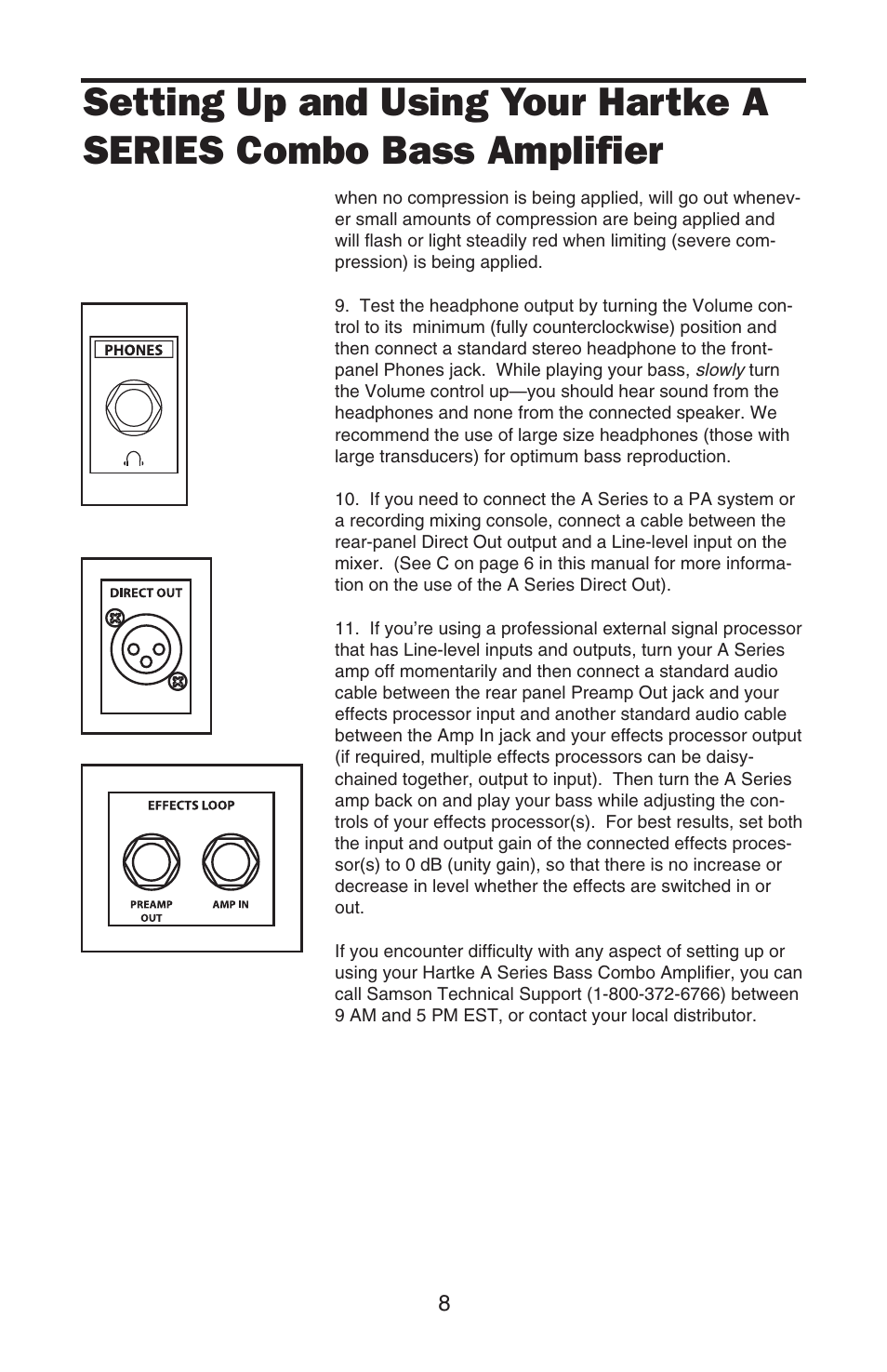 Samson A35 User Manual | Page 10 / 16