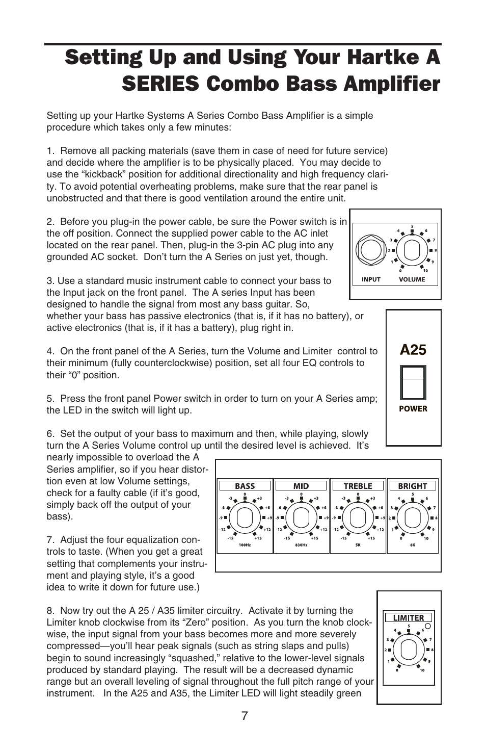 Samson A35 User Manual | Page 9 / 16
