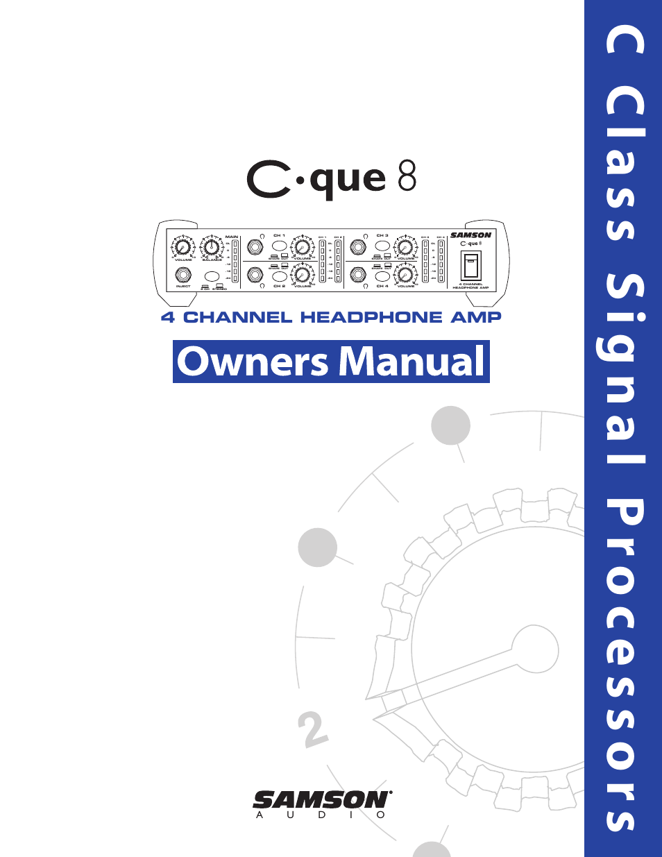 Samson Cque 8 User Manual | 20 pages