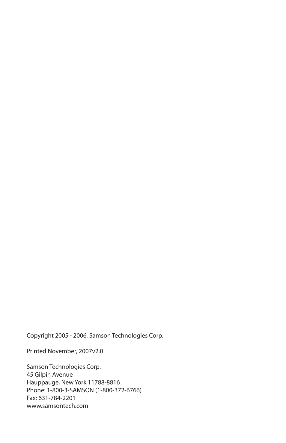 Samson Q1U User Manual | Page 3 / 52