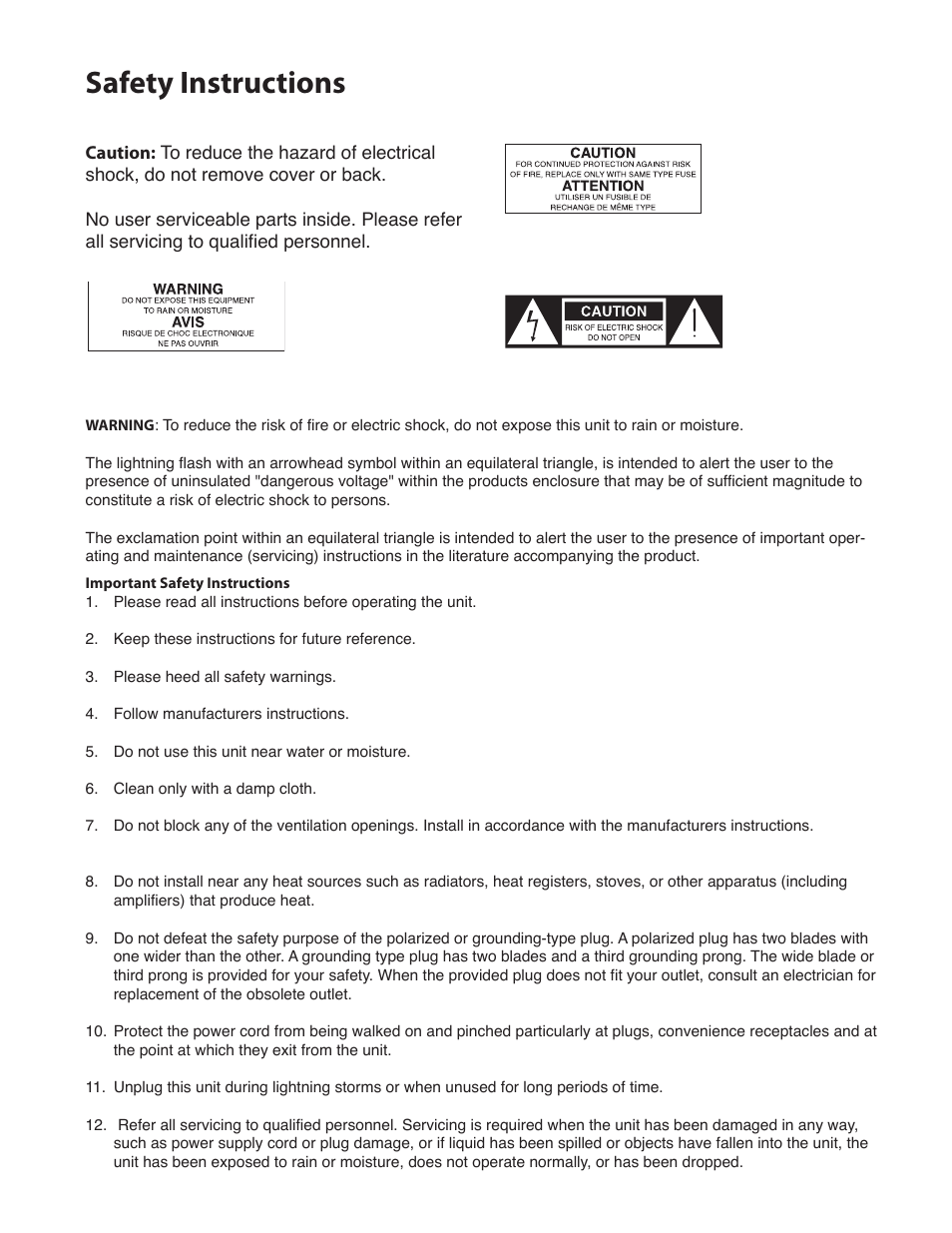 Safety instructions | Samson 65 User Manual | Page 2 / 12
