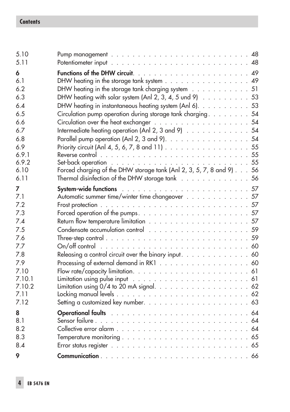Samson 5476 User Manual | Page 4 / 114