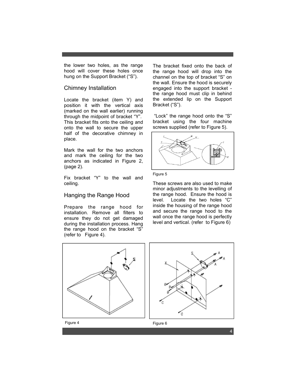 Sirius Range Hoods SU1 User Manual | Page 7 / 12
