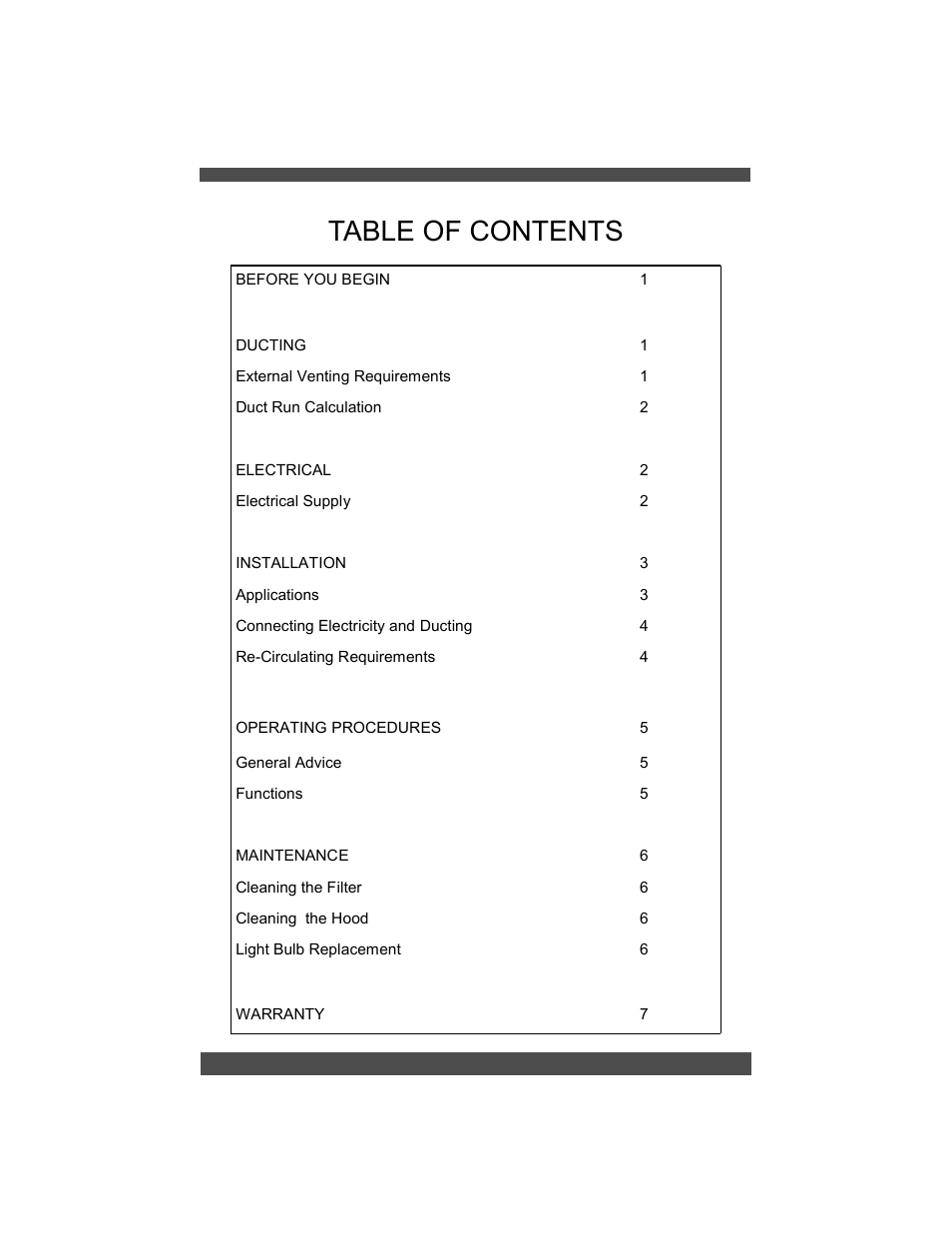Sirius Range Hoods SUT900 User Manual | Page 3 / 12