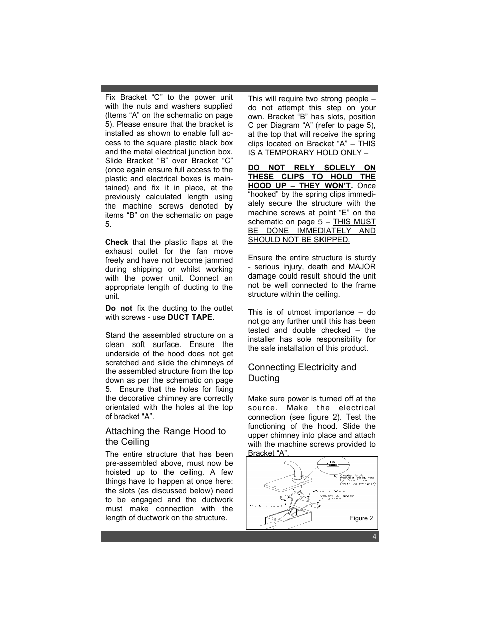 Sirius Range Hoods SIU 405 User Manual | Page 7 / 12
