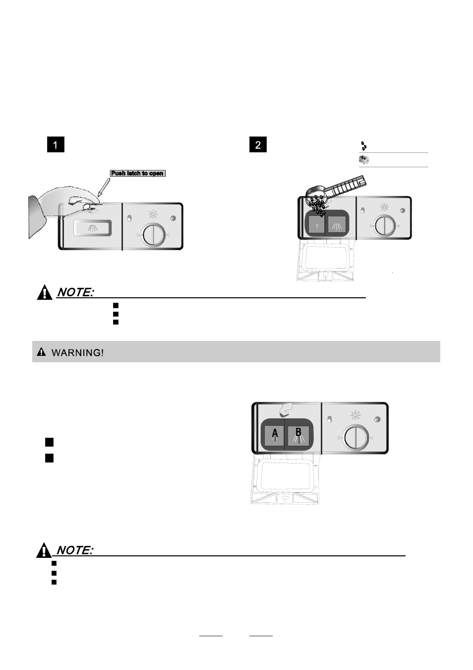 Amount of detergent to use, Detergent dispenser, Fill in detergent | SPT SD-2201S User Manual | Page 7 / 21