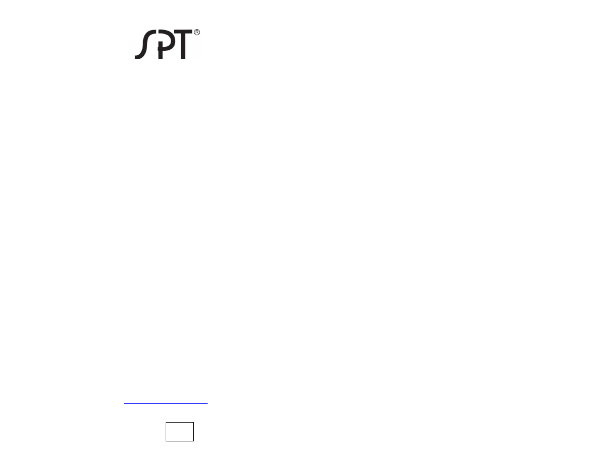 What is not covered | SPT SP-3015 User Manual | Page 5 / 5