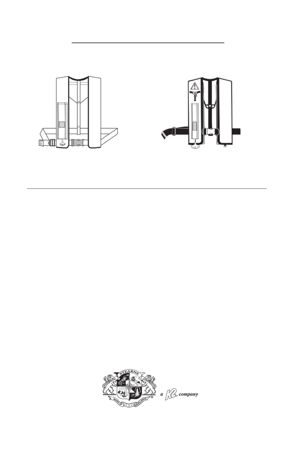 Stearns Safety & Survival 1189 User Manual | 20 pages