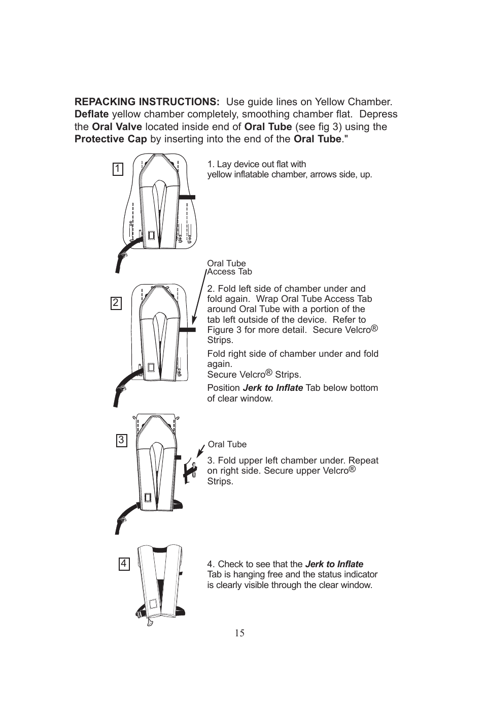 Stearns Safety & Survival 24MSPT-1 User Manual | Page 15 / 16