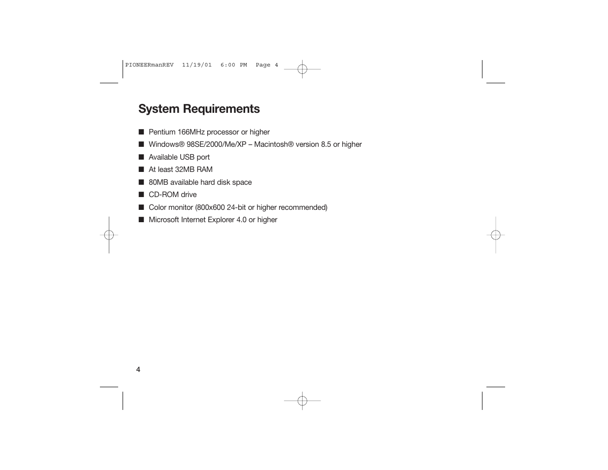 System requirements | Sealife DC100 User Manual | Page 13 / 66