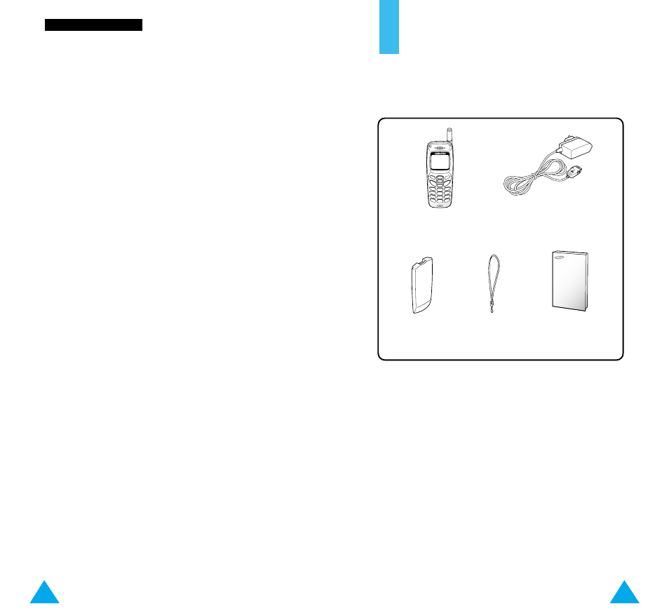 Unpacking | Samsung SGH-R225 User Manual | Page 6 / 70