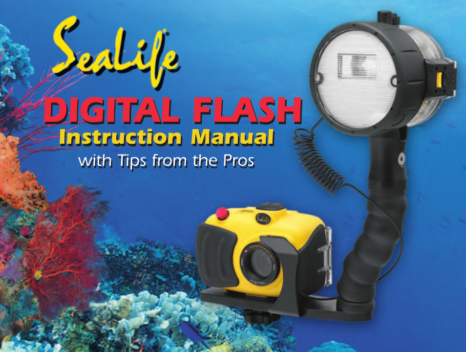 Sealife DIGITAL FLASH User Manual | 60 pages